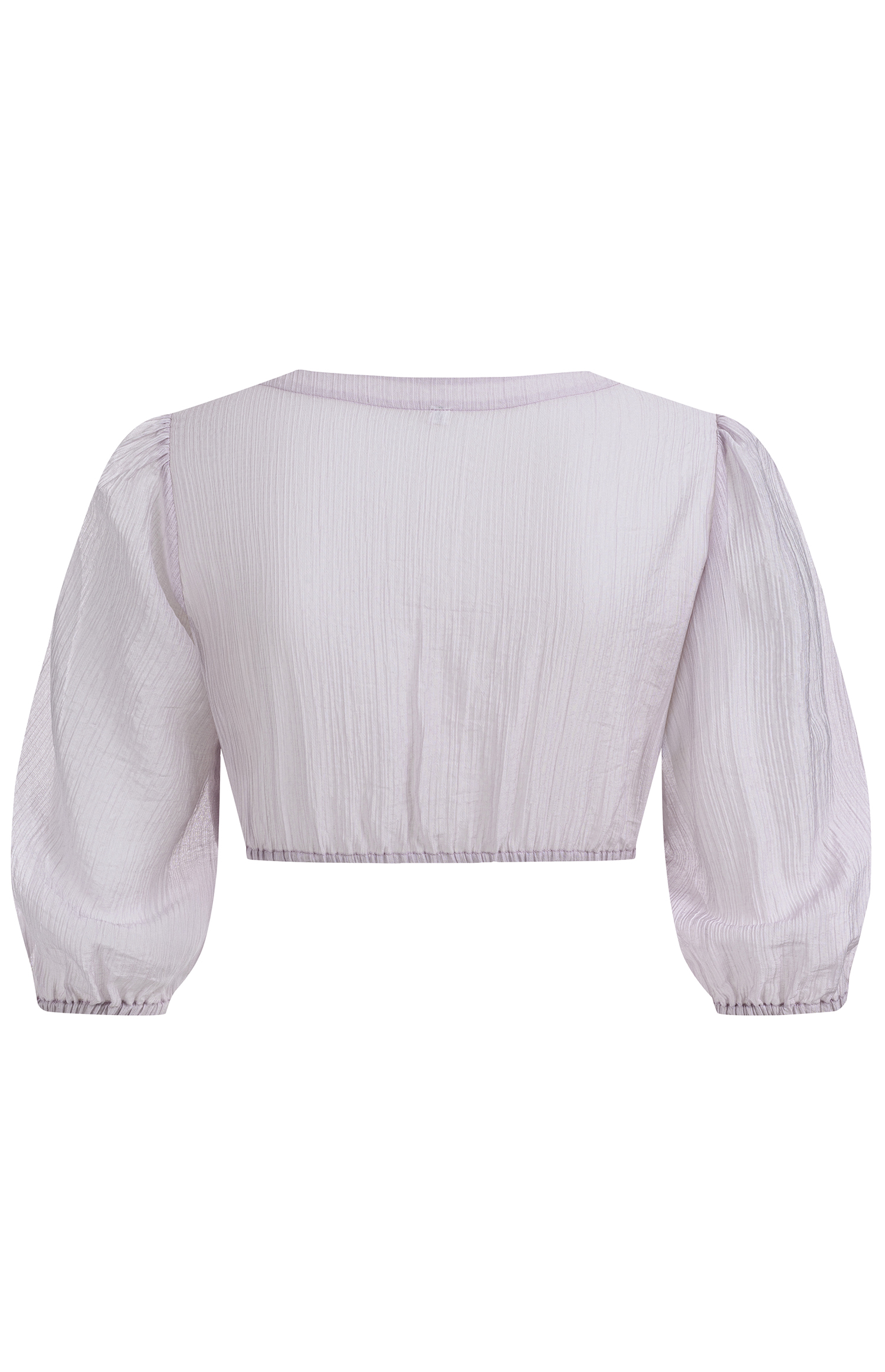 Dirndlbluse Alia in Fliederpastell von Nübler