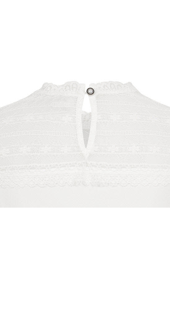 Trachtenbluse Loreen in Creme von Nübler
