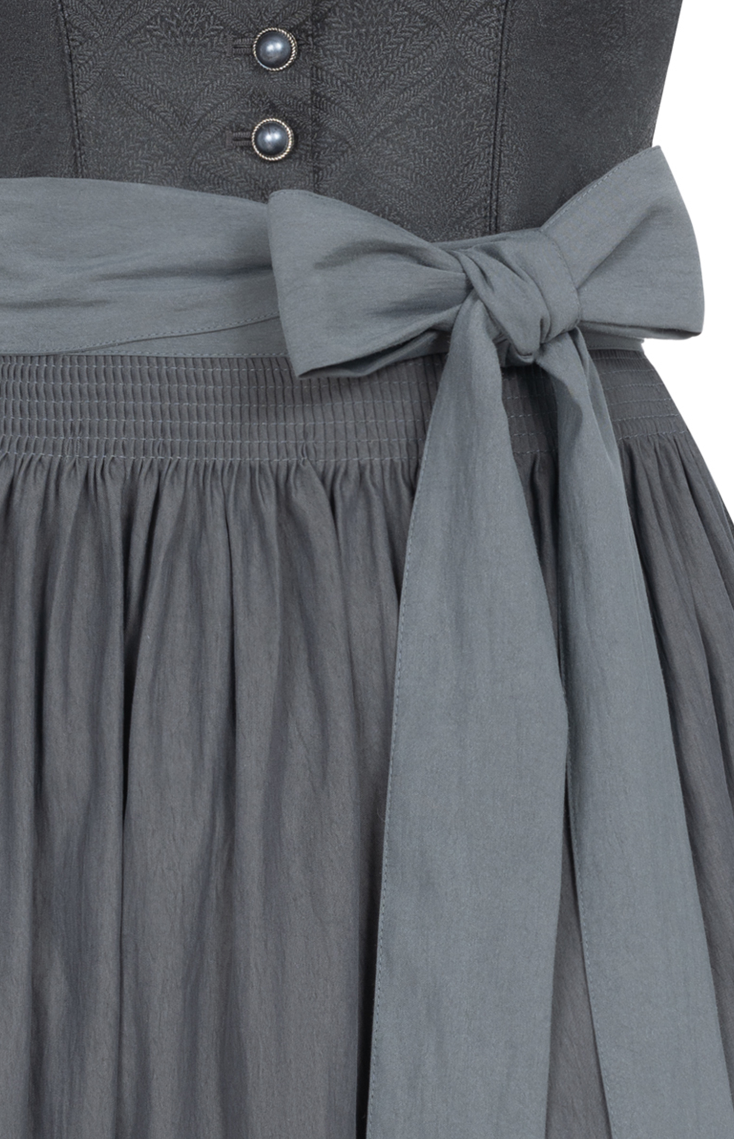 Midi Dirndl Kimberly in Graphit von Nübler