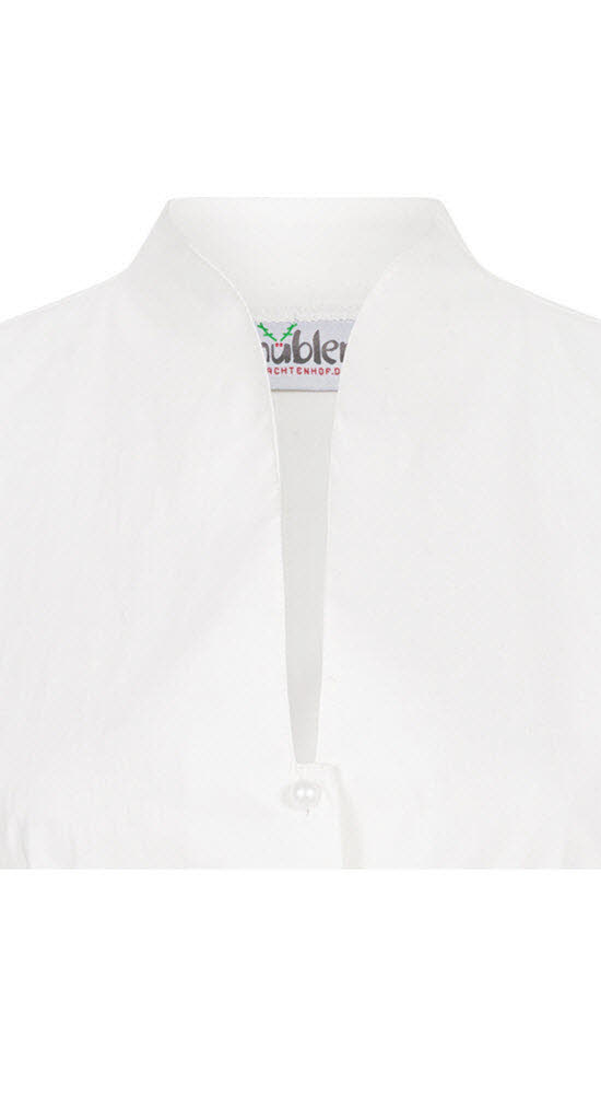 Dirndlbluse kurzarm Emma in Creme von Nübler