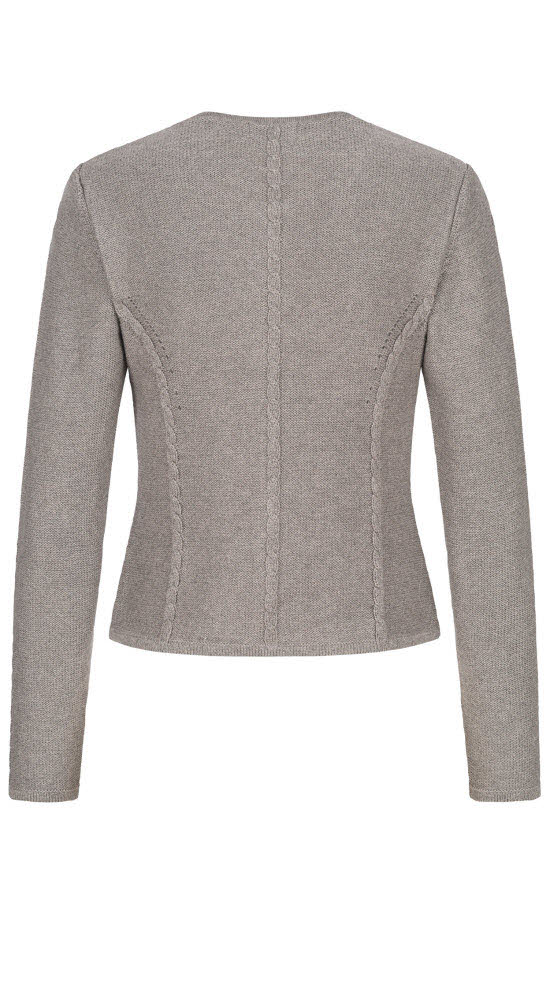 Strickjacke Amira in Silber von Nübler