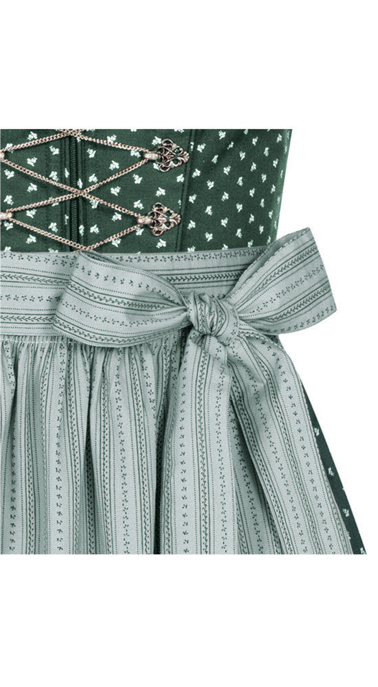 Damen Dirndl midi im Landhausstil, Rocklänge 70cm