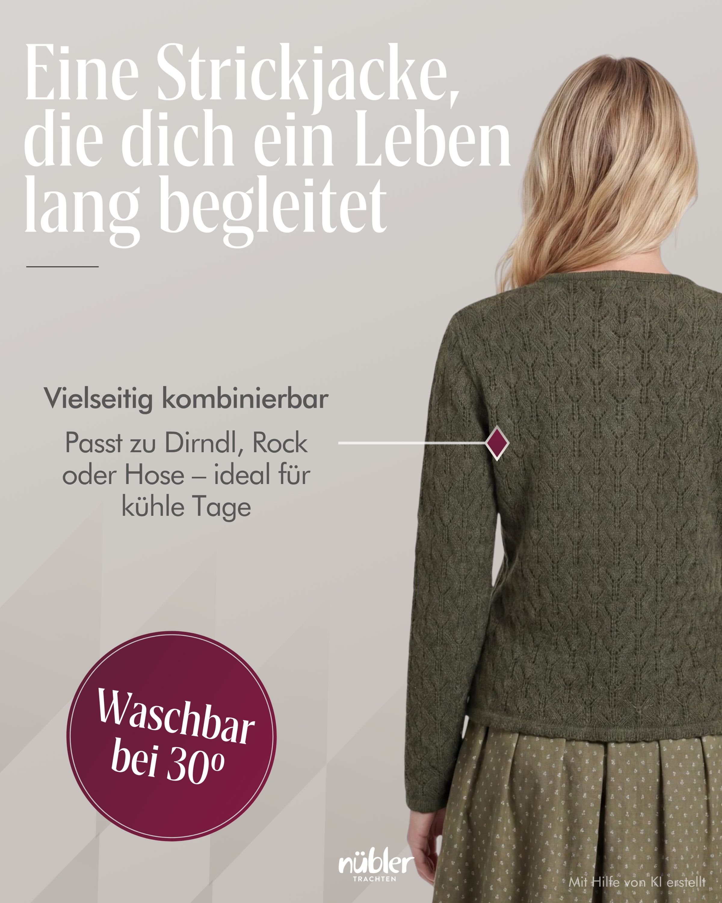 Cape Damen Luise in Oliv