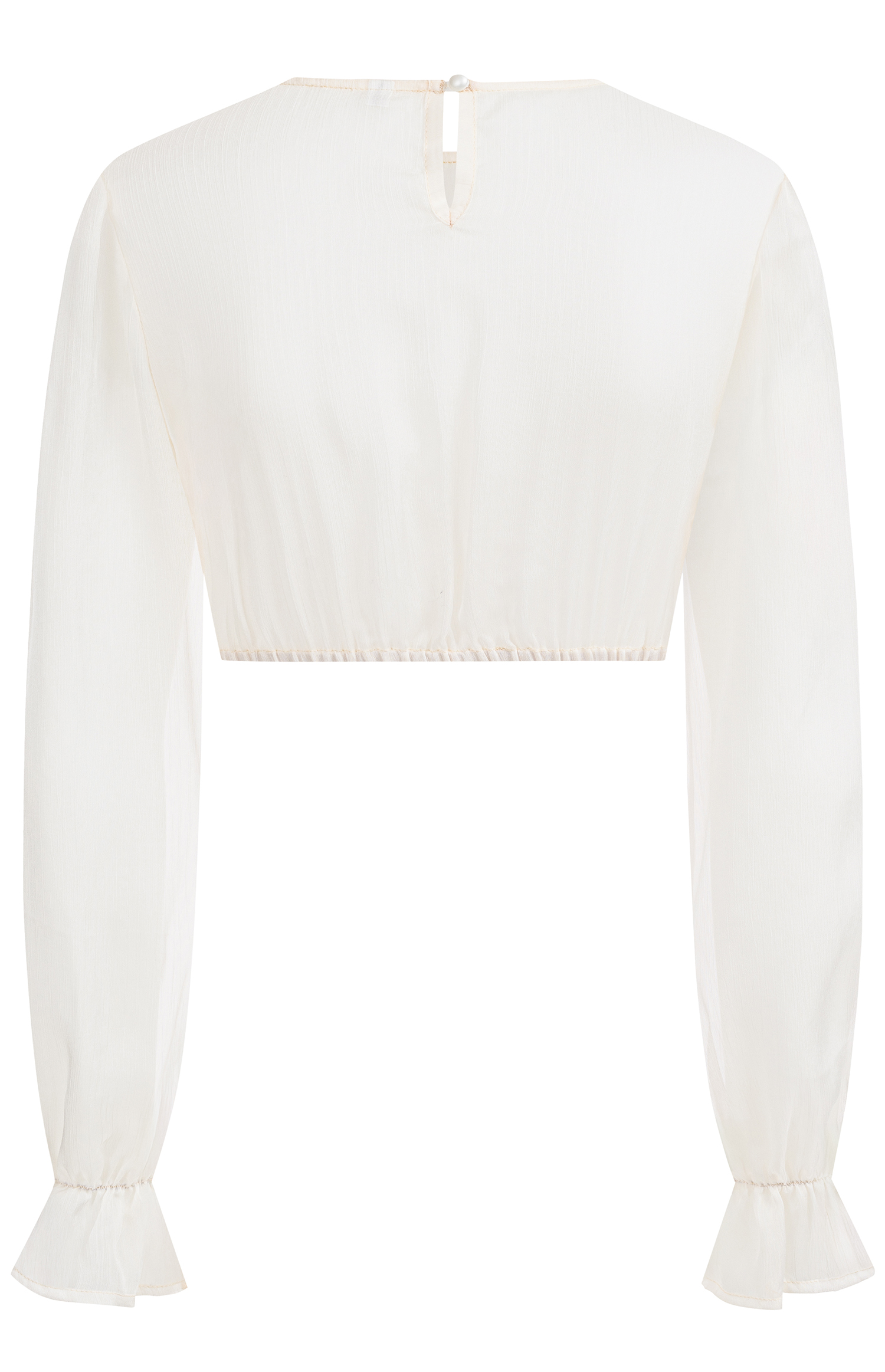 Dirndlbluse Cordula in Champagner von Nübler