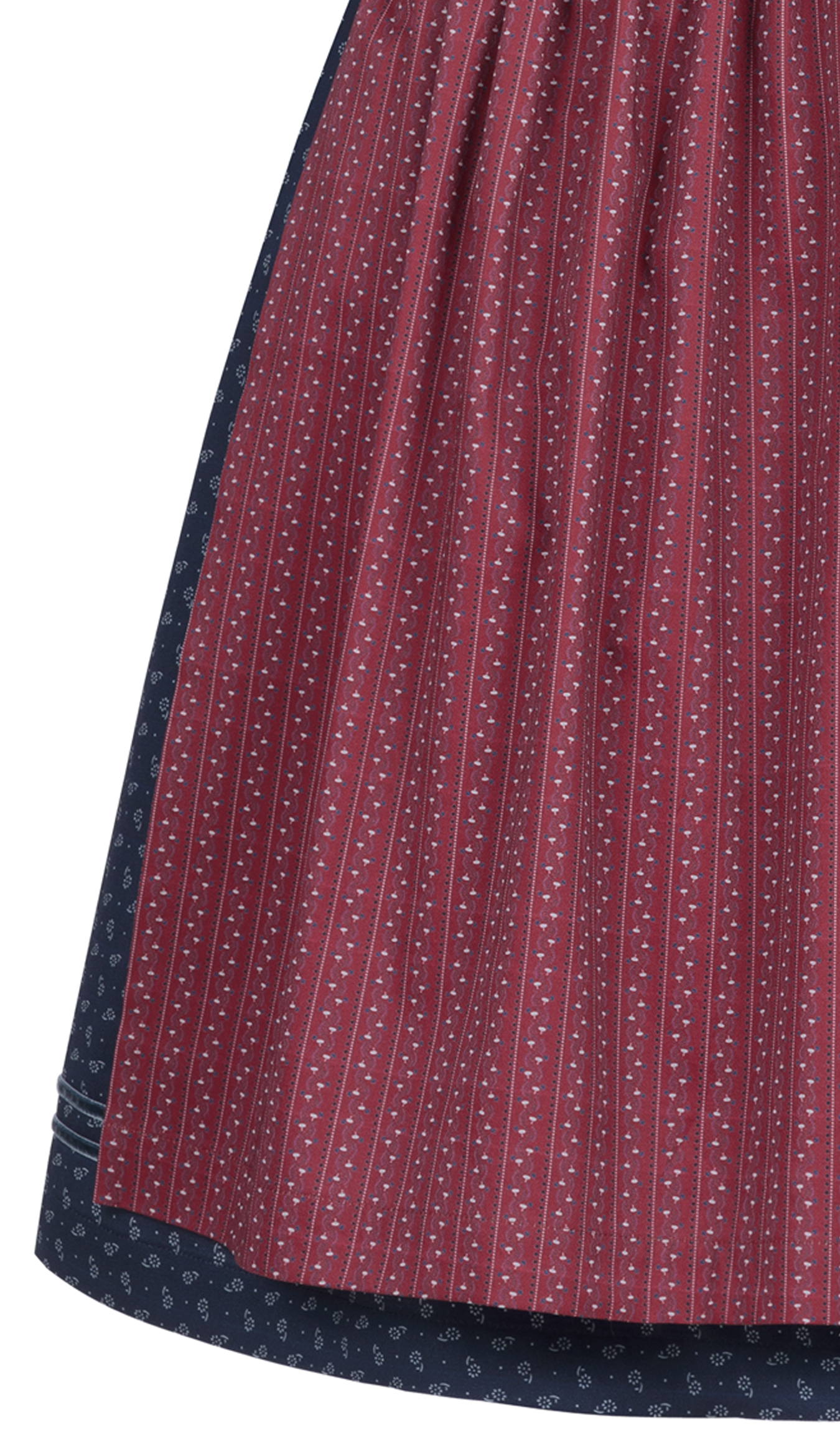 Midi Dirndl Gesr in Dunkelblau von Nübler