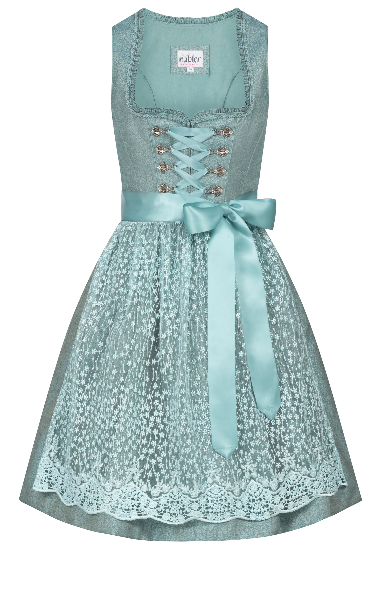 Mini Dirndl Gianna in Petrol von Nübler
