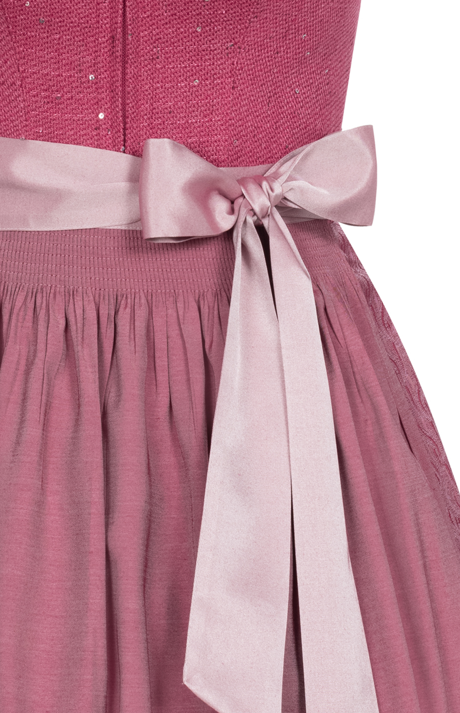 Midi Dirndl Kathe in Waldbeere von Nübler