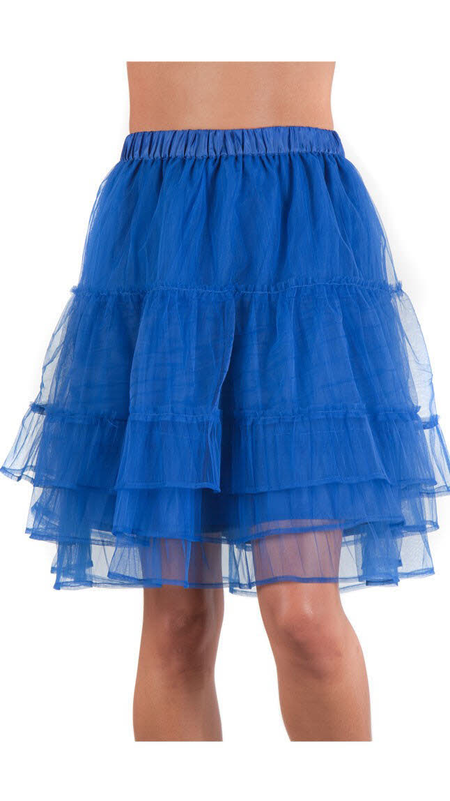 Petticoat mini Coco in Blau von Busserl Trachten