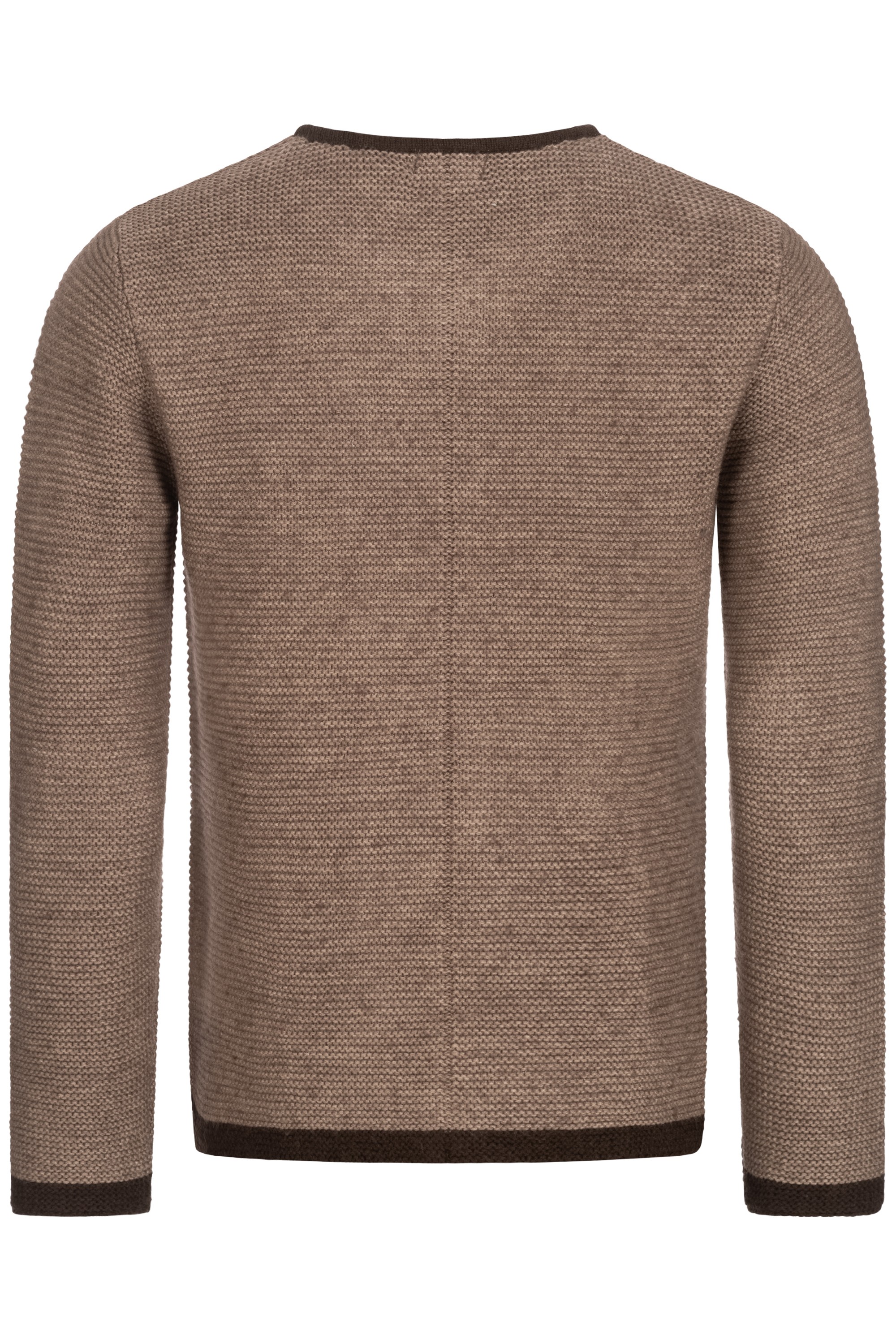 Trachtenstrickjacke Langarm Ignaz in braun von Nübler