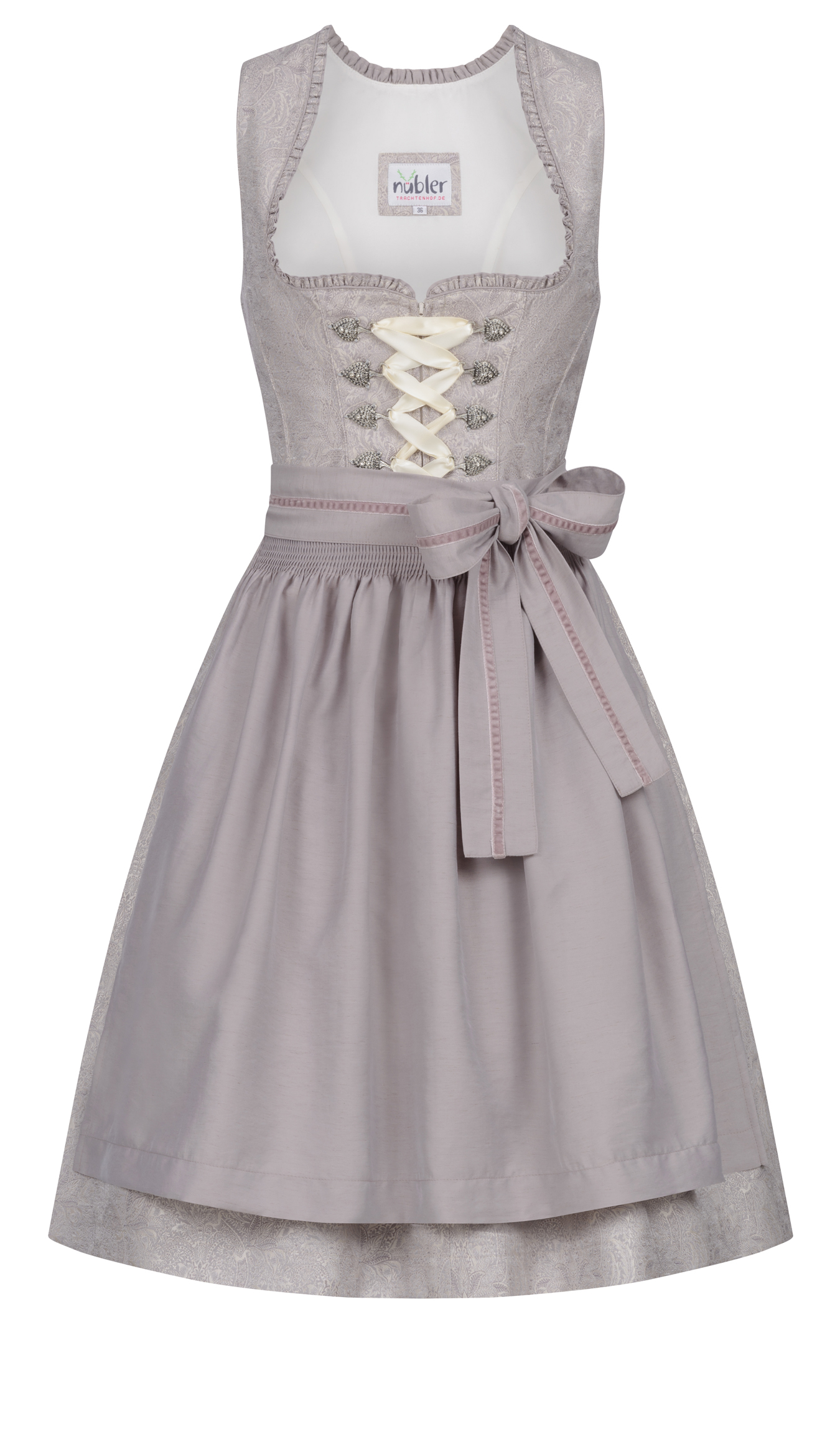 Mini Dirndl Galdina in Flieder von Nübler