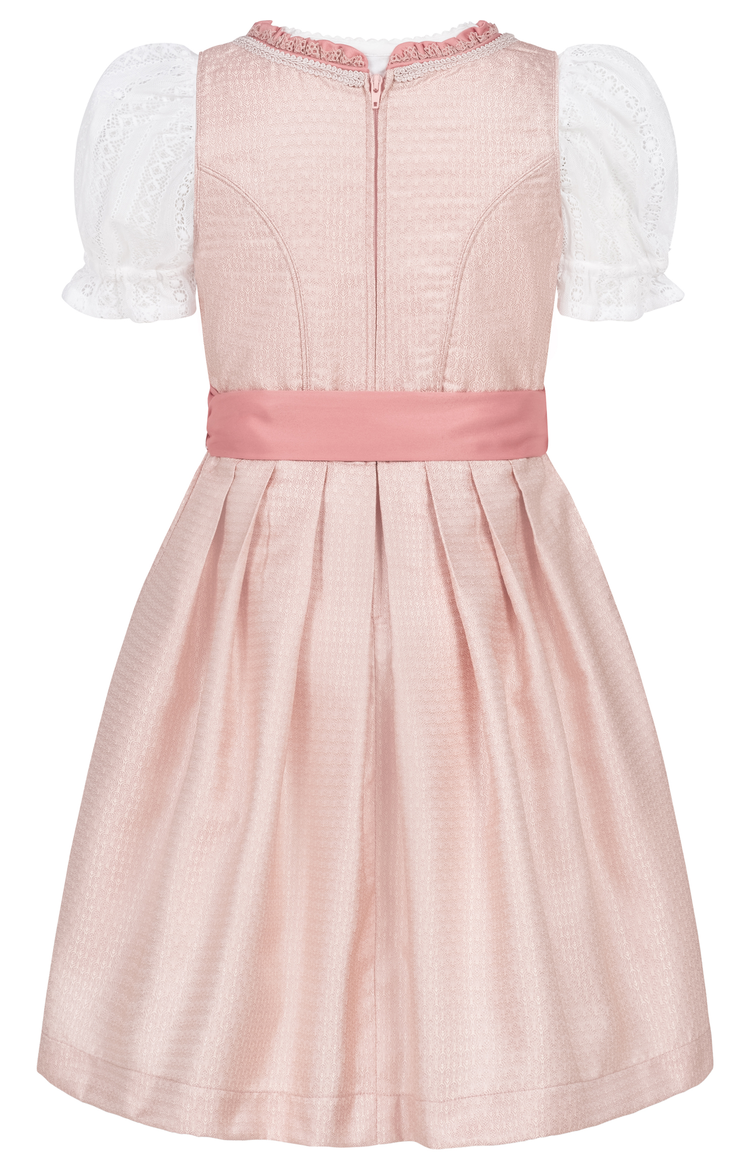 Kinderdirndl Lisa in Peach von Nübler