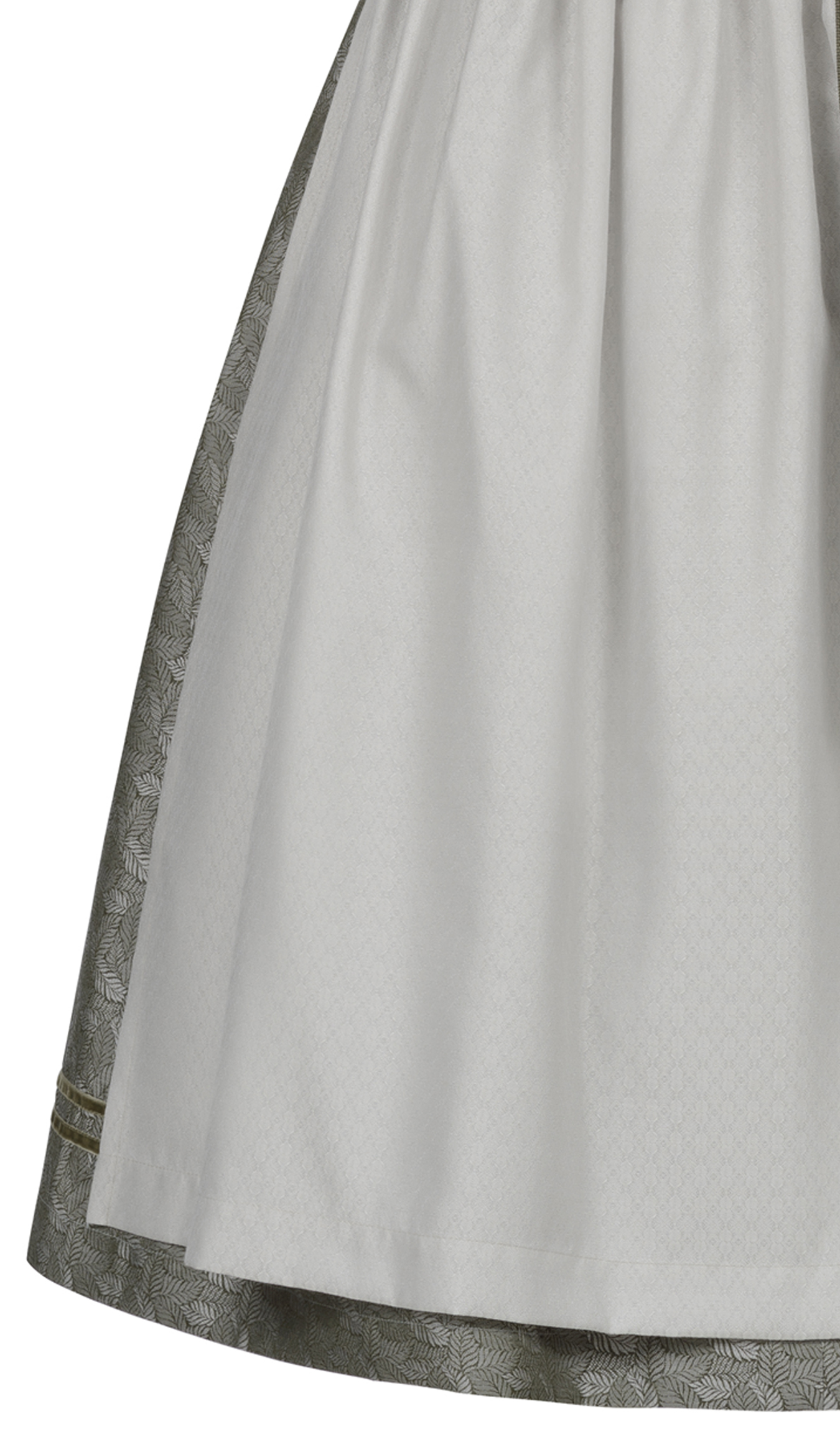 Midi Dirndl Gabriela in Oliv von Nübler