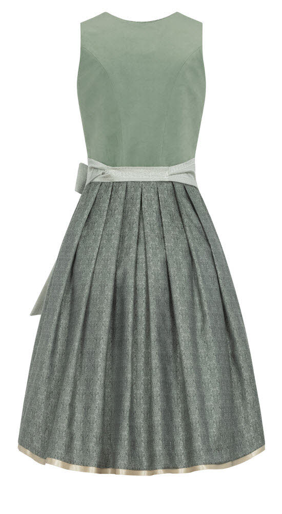 Midi Dirndl Effi in Salbei von Nübler