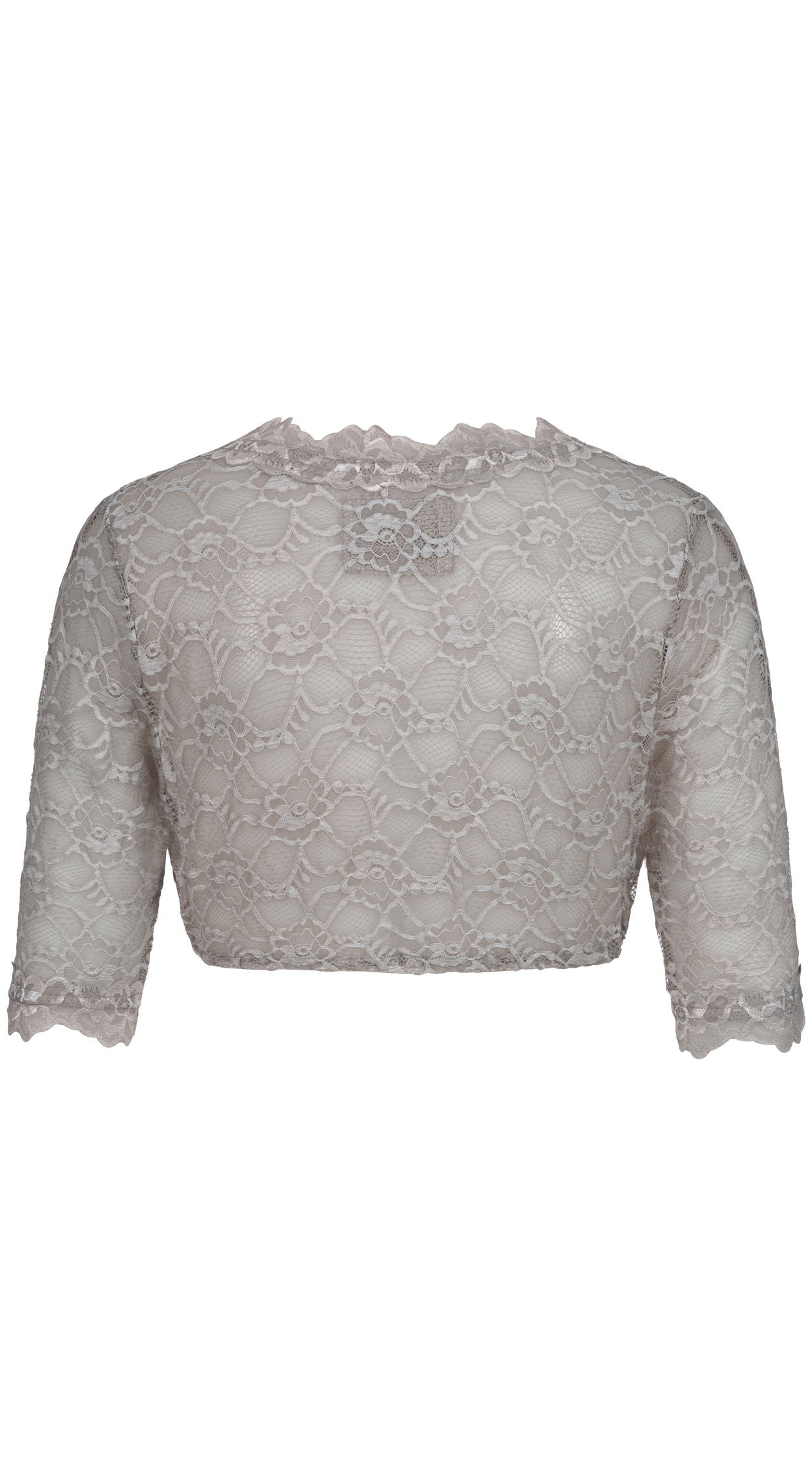Dirndlbluse Laura in Jelly Silber