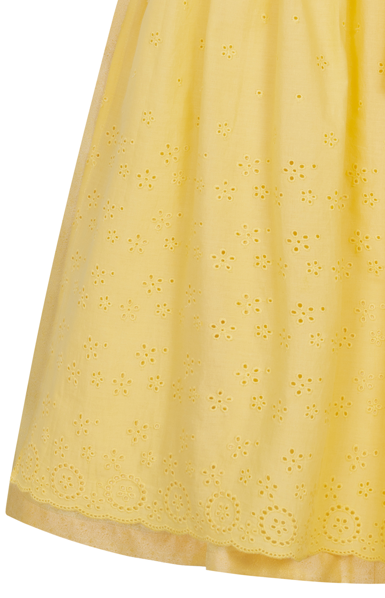Midi Dirndl Babette in Citrin von Nübler