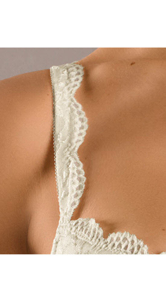 Dirndl-BH Barbara in Creme von Nina von C. Größe 85G