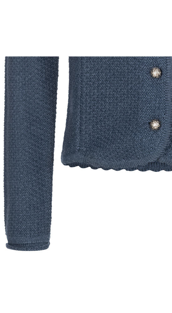 Kinderstrickjacke Yvonne in Blau von Nübler Größe 92