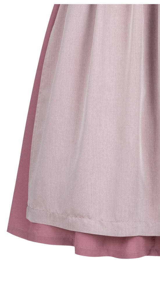 Dirndl lang Adele in Altrosa von Nübler