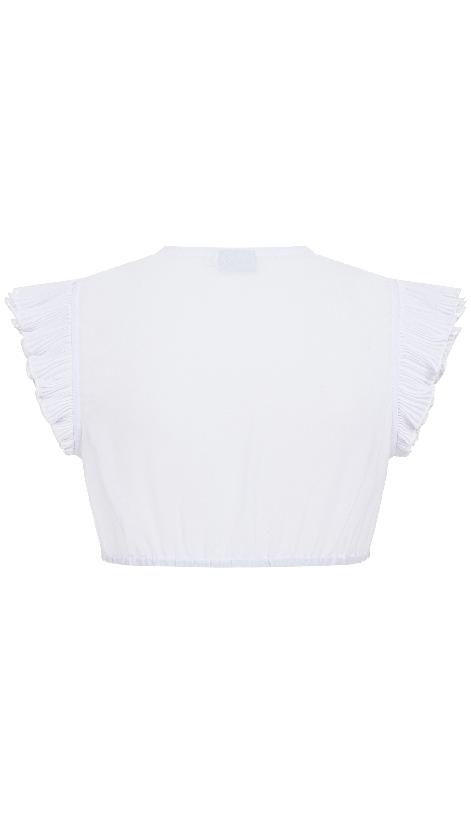 Dirndlbluse Liana in Polarweiß von Nübler