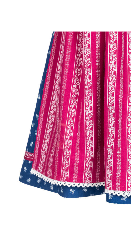 Mädchen Dirndl im traditionellen Stil Kinder Trachten, Blau