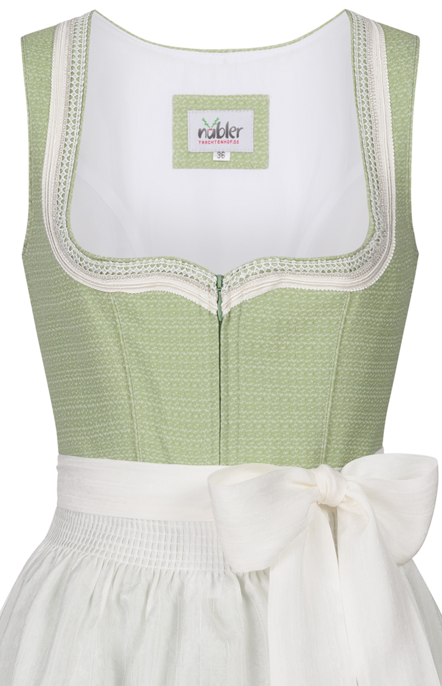 Minidirndl Gerlis in Grün von Nübler