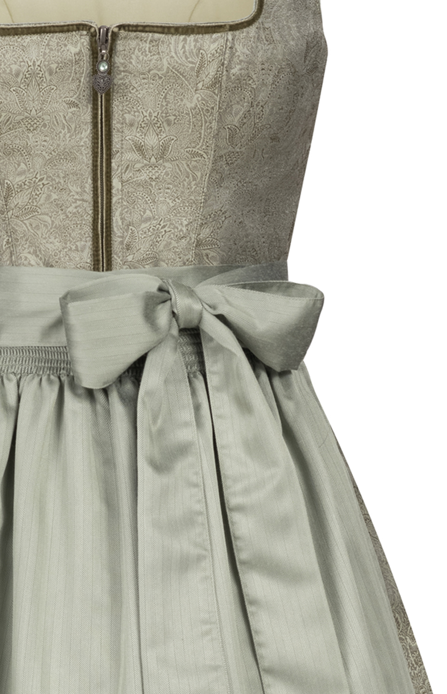 Midi Dirndl Gala in Salbei von Nübler