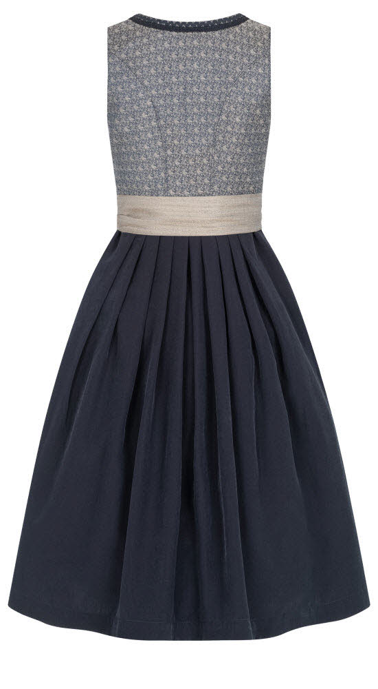 Dirndl midi Leni in Blau von Nübler
