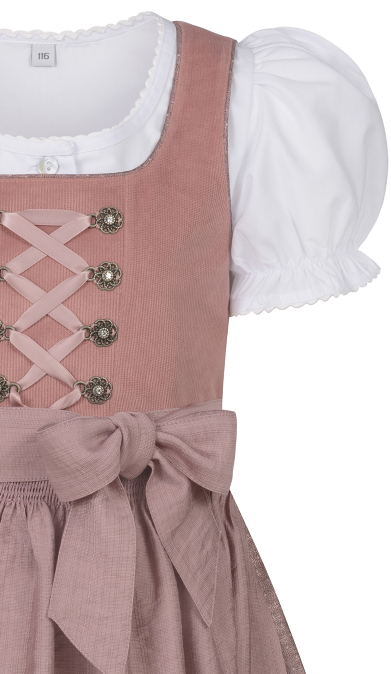 Kinderdirndl Kim in Peach von Nübler