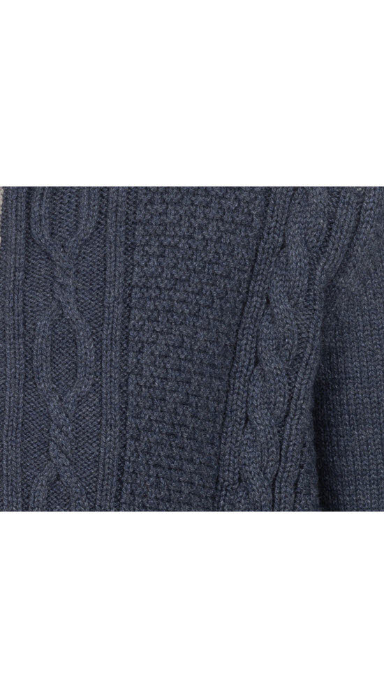 Kinderstrickjacke Igor in Blau von Nübler