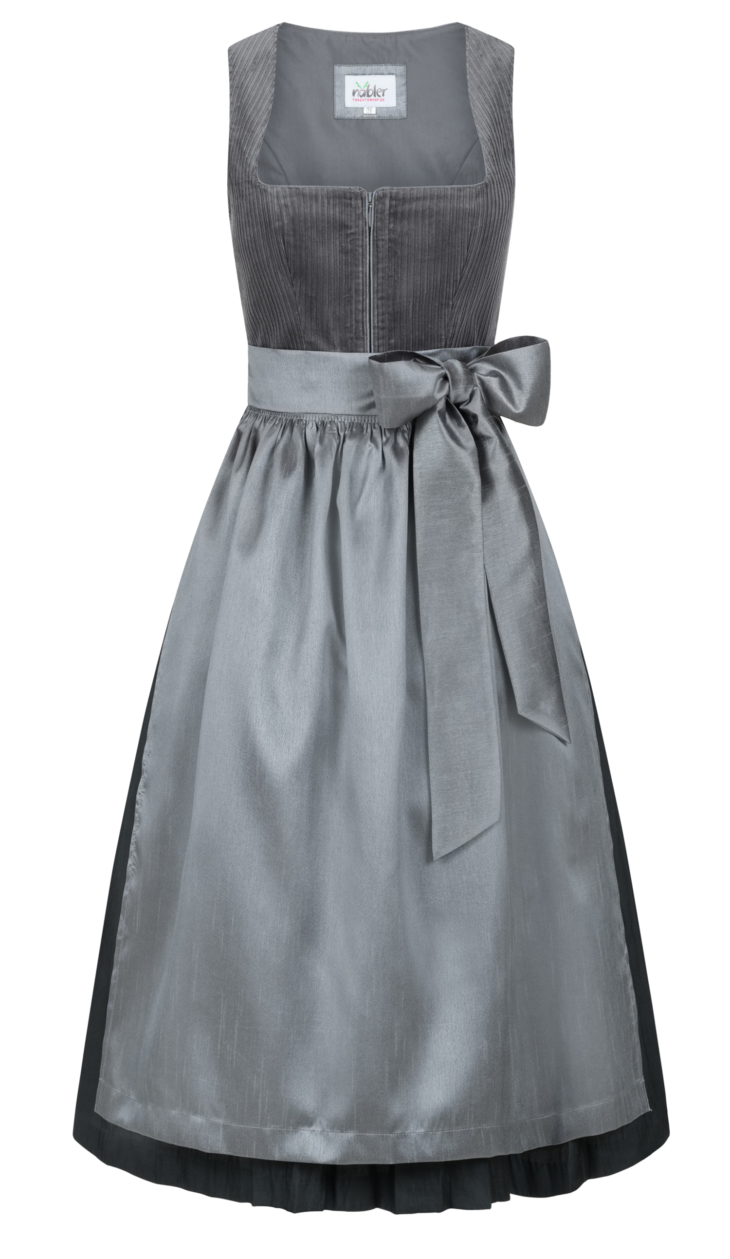 Dirndl lang Florentine in Schiefer von Nübler