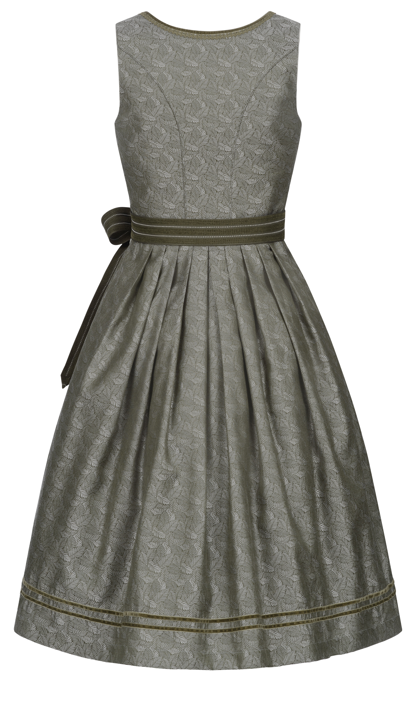 Midi Dirndl Gabriela in Oliv von Nübler