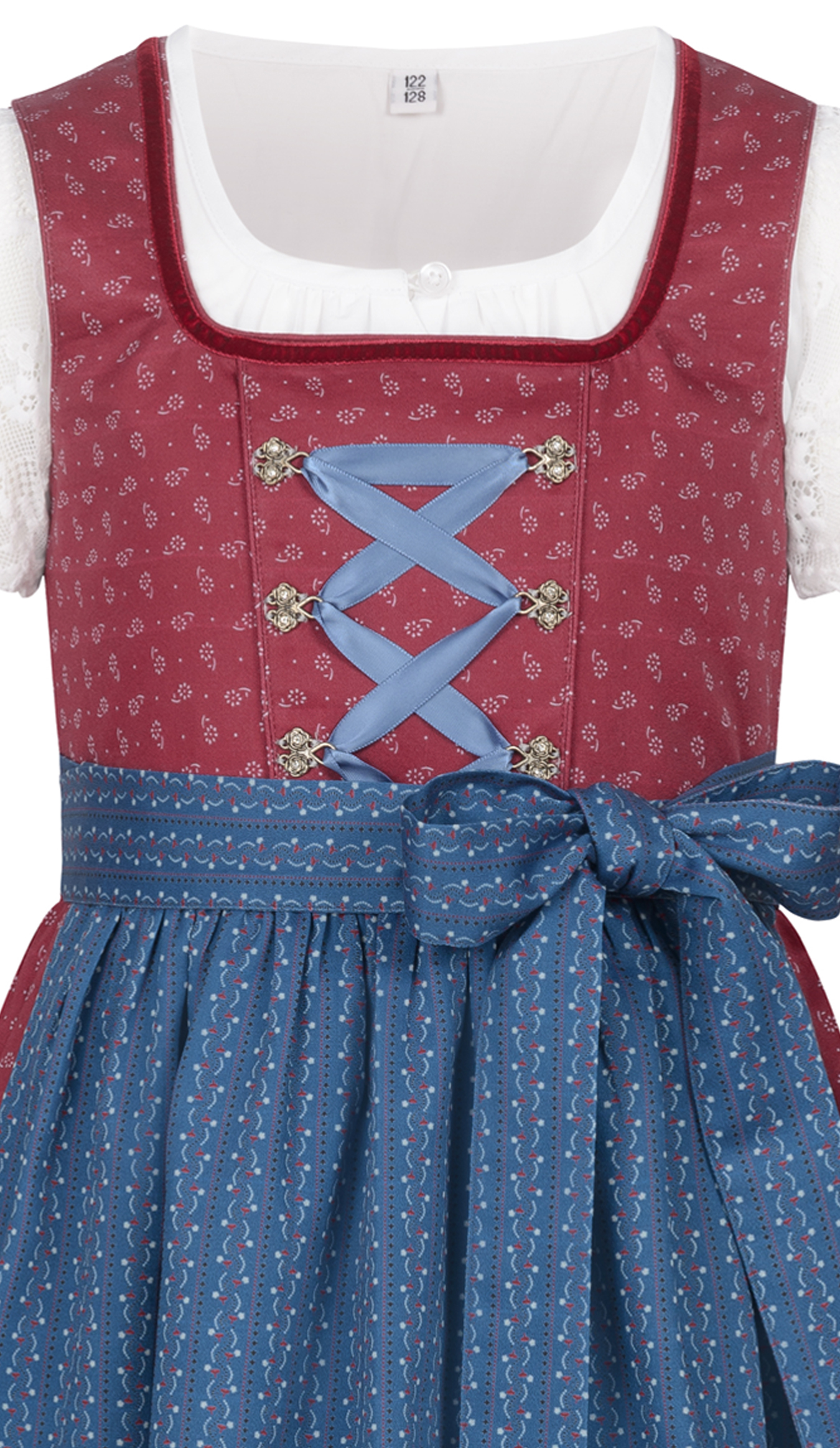 Kinderdirndl Gesr in Bordo von Nübler