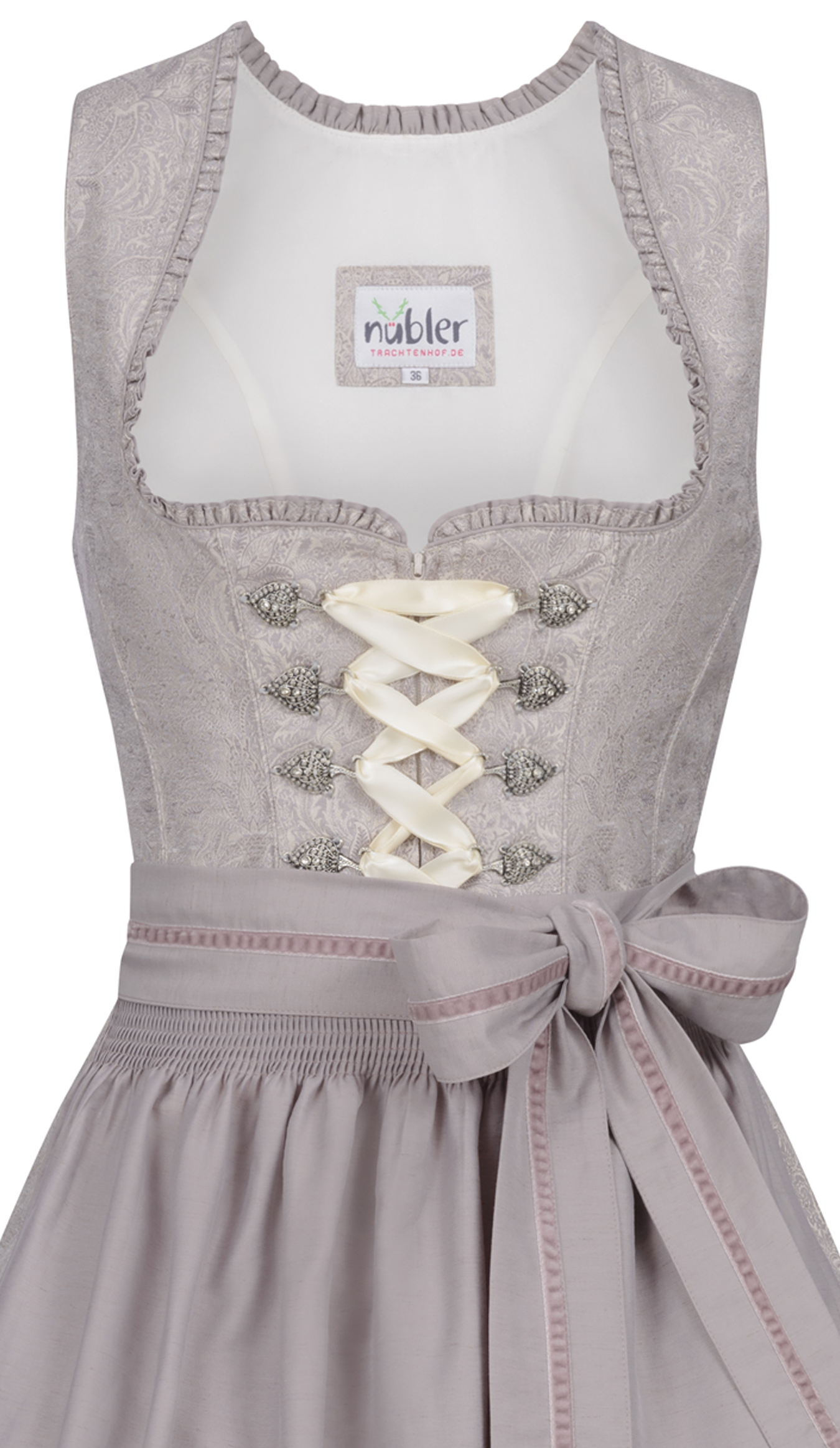 Mini Dirndl Galdina in Flieder von Nübler