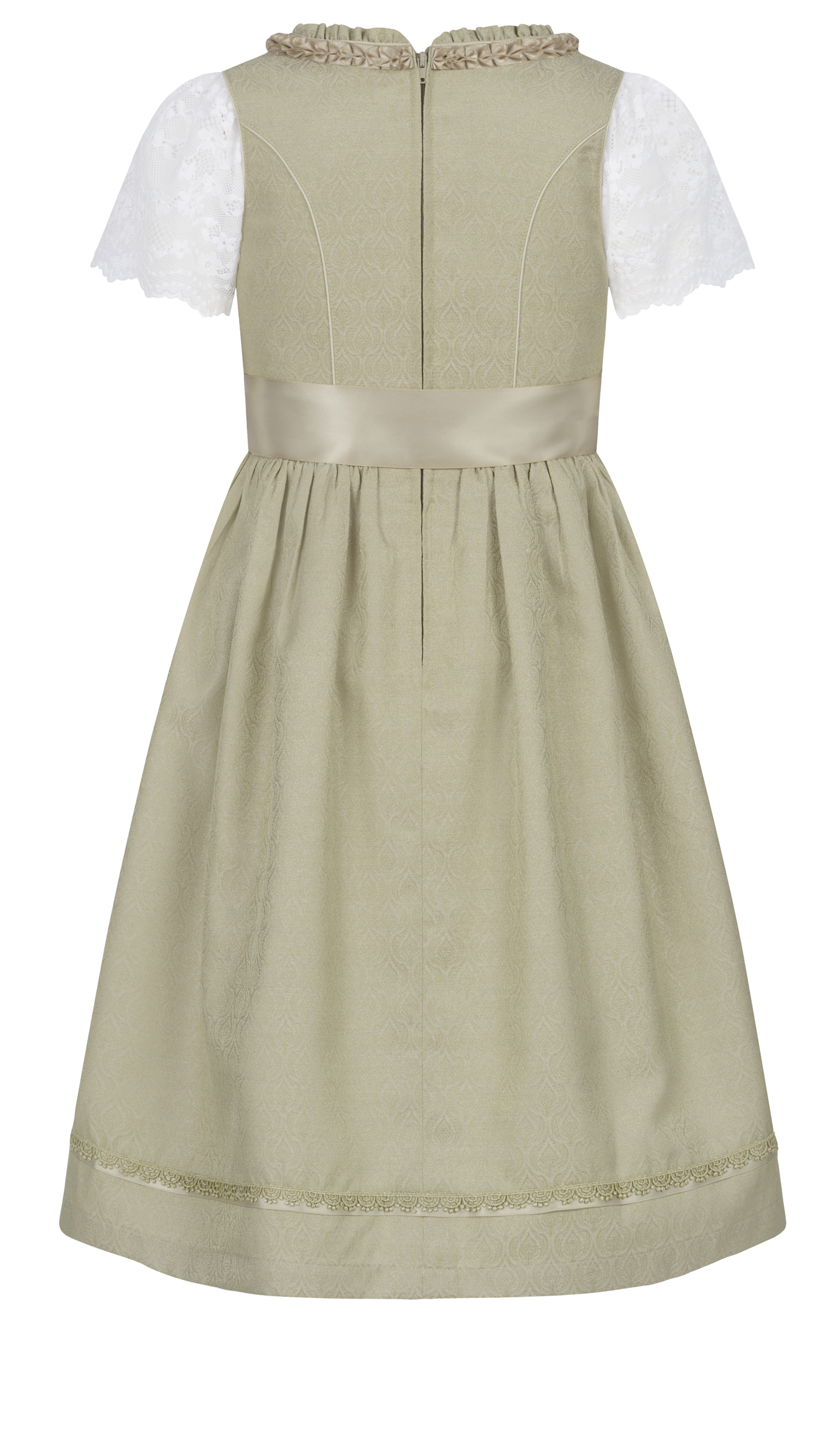 Kinderdirndl Gerhild in Kiwi von Nübler