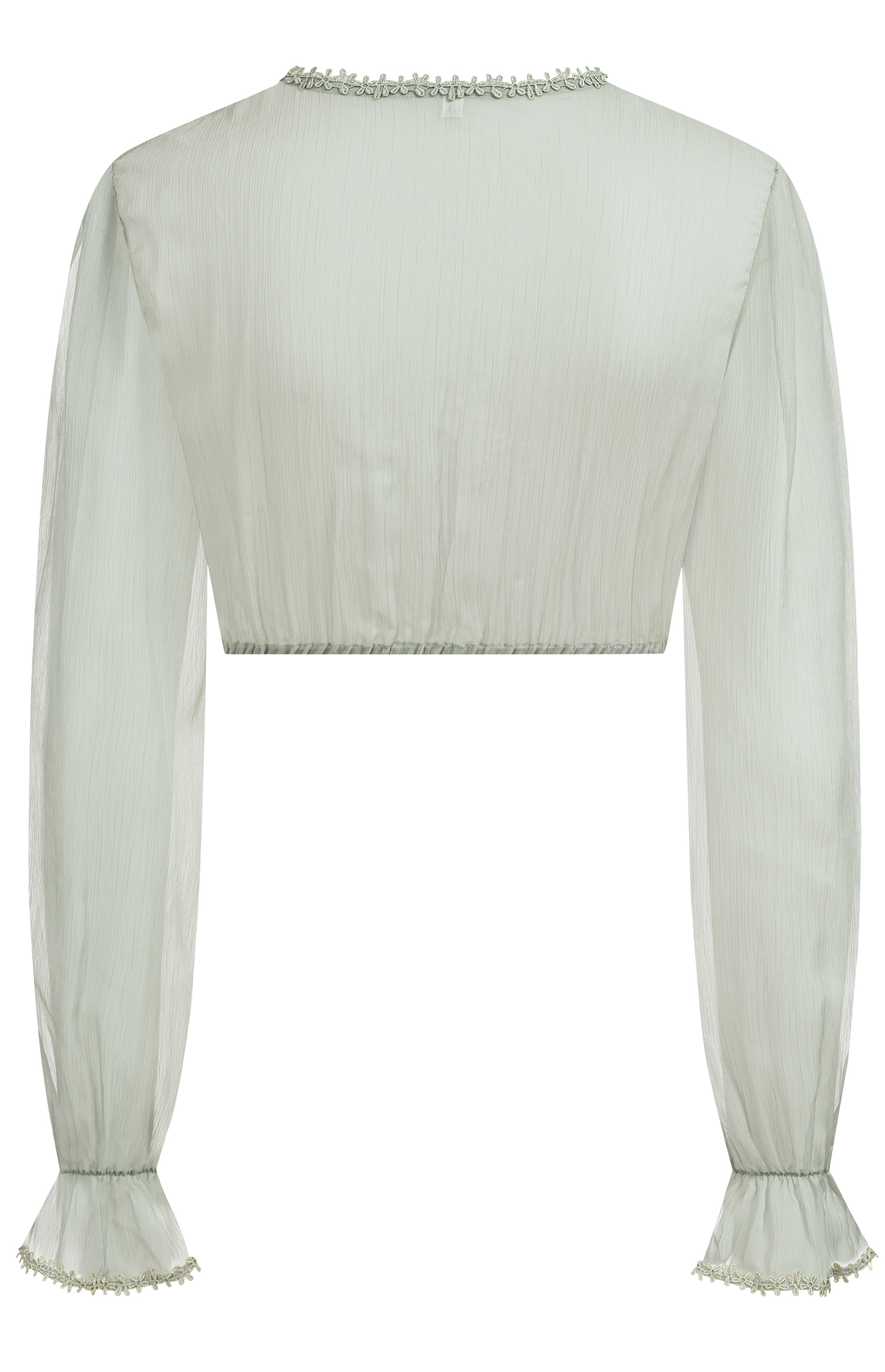 Dirndlbluse Caro in Olive von Nübler