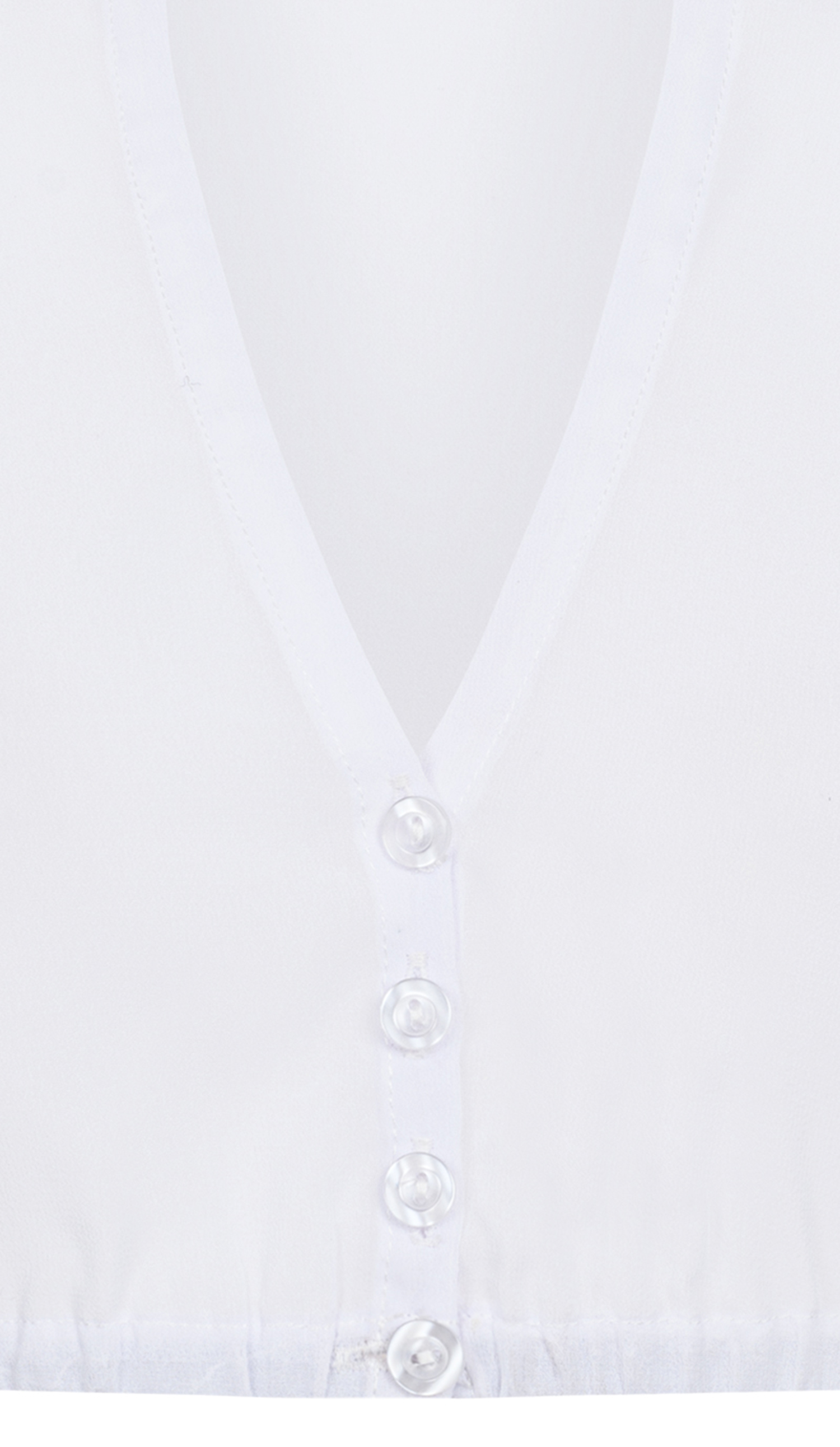 Dirndlbluse Liana in Polarweiß von Nübler