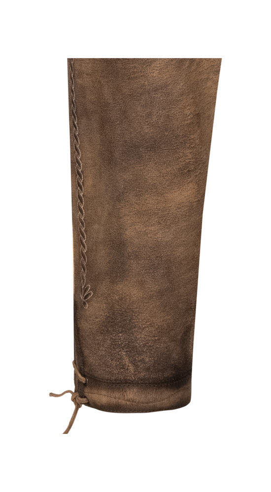 Lederhose Kniebund Schorsch in Braun von Nübler