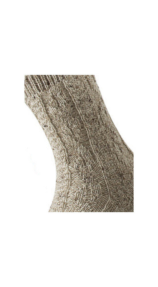 Kinder Socken Peter in Natur meliert von Dirks