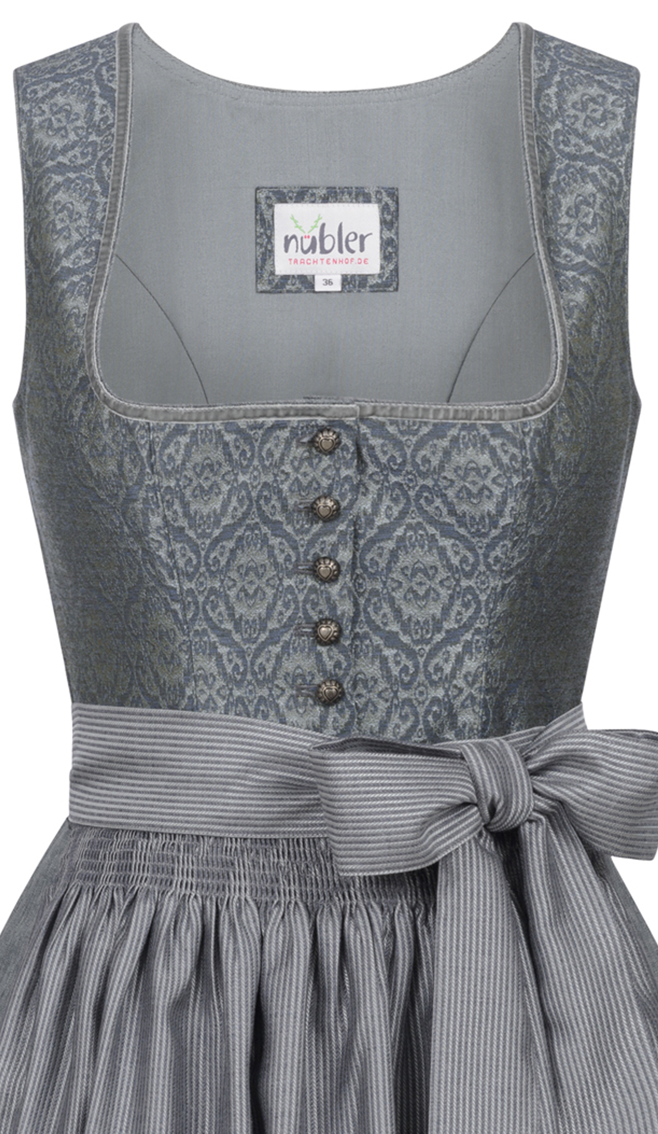 Mididirndl Galina in Nachtblau von Nübler