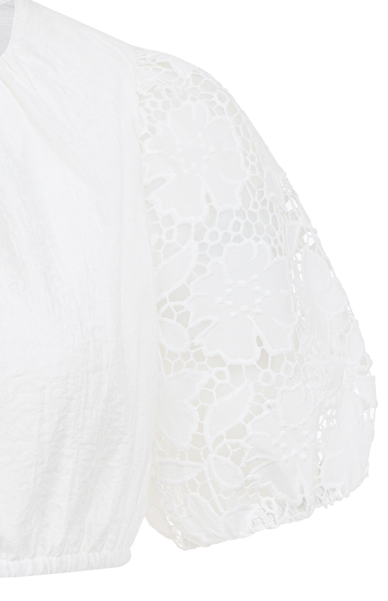 Dirndlbluse Letizia in Creme von Nübler