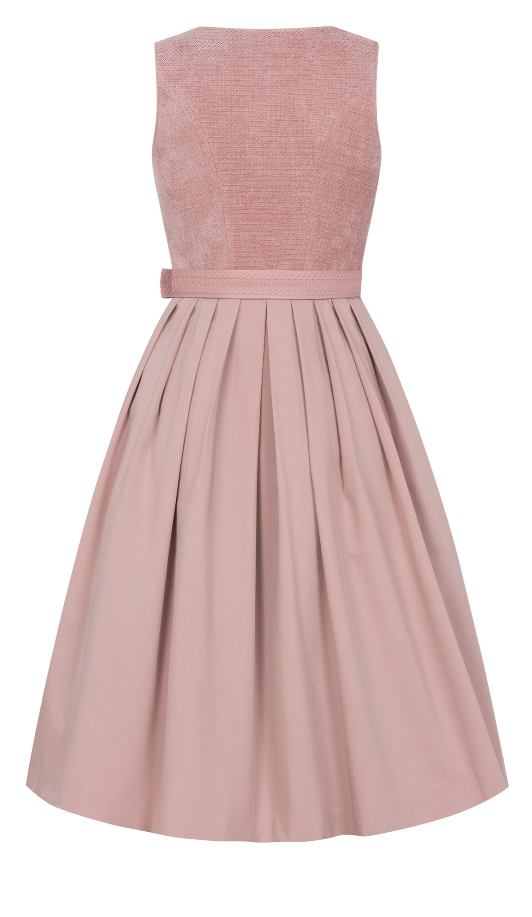 Mididirndl Kayla in Puderrosa von Nübler