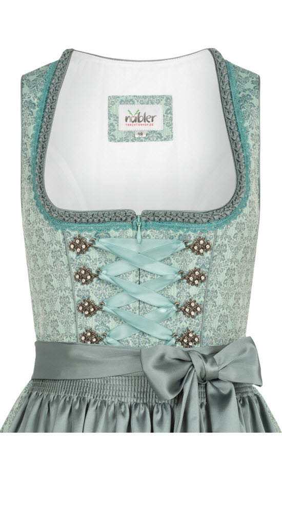 Mini Dirndl Elsa in mint von Nübler