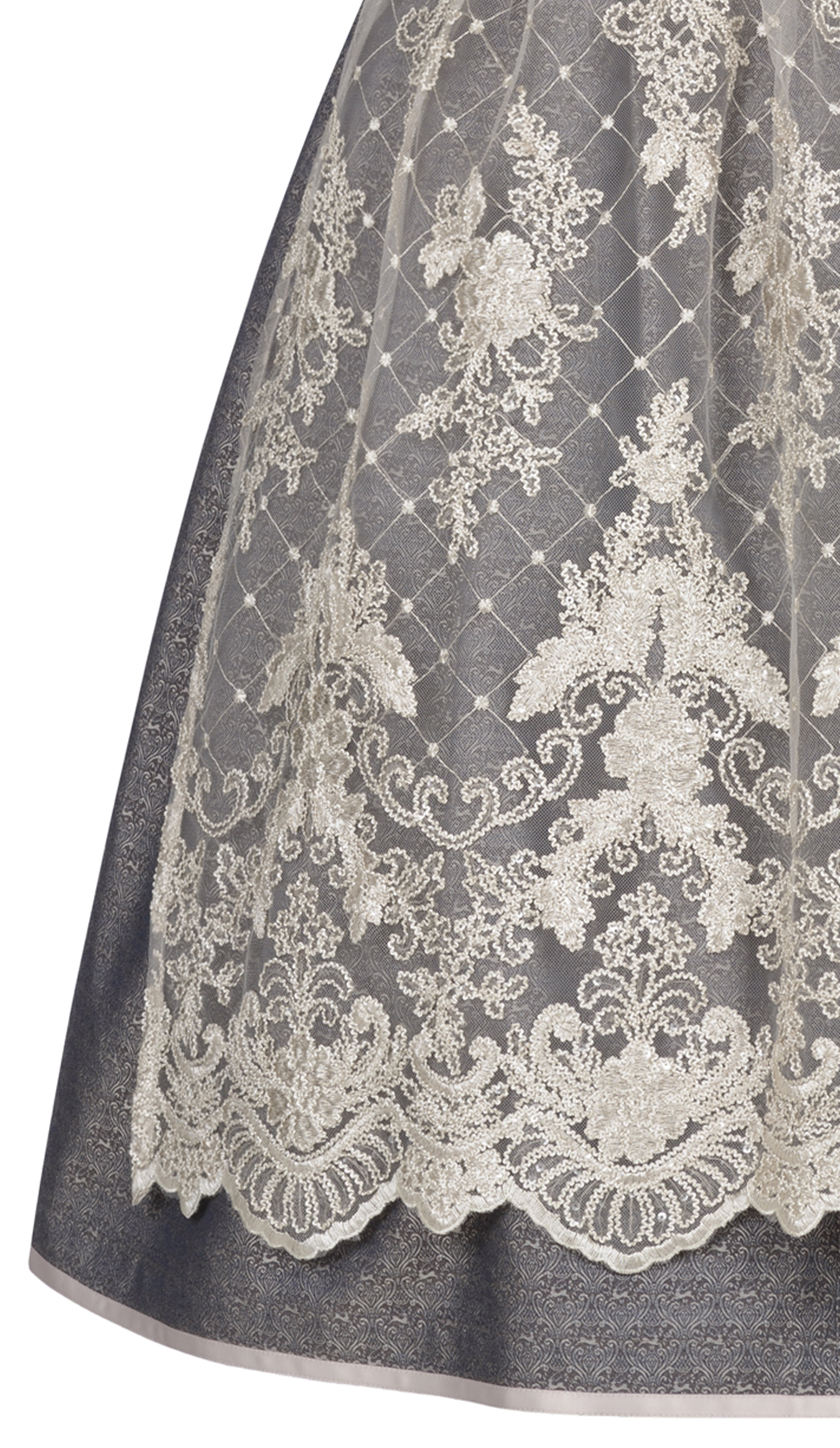 Midi Dirndl Geelke in Braun von Nübler