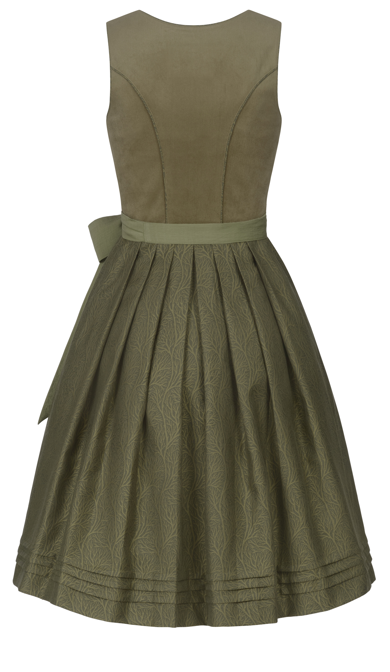 Midi Dirndl Luise in Grün von Nübler