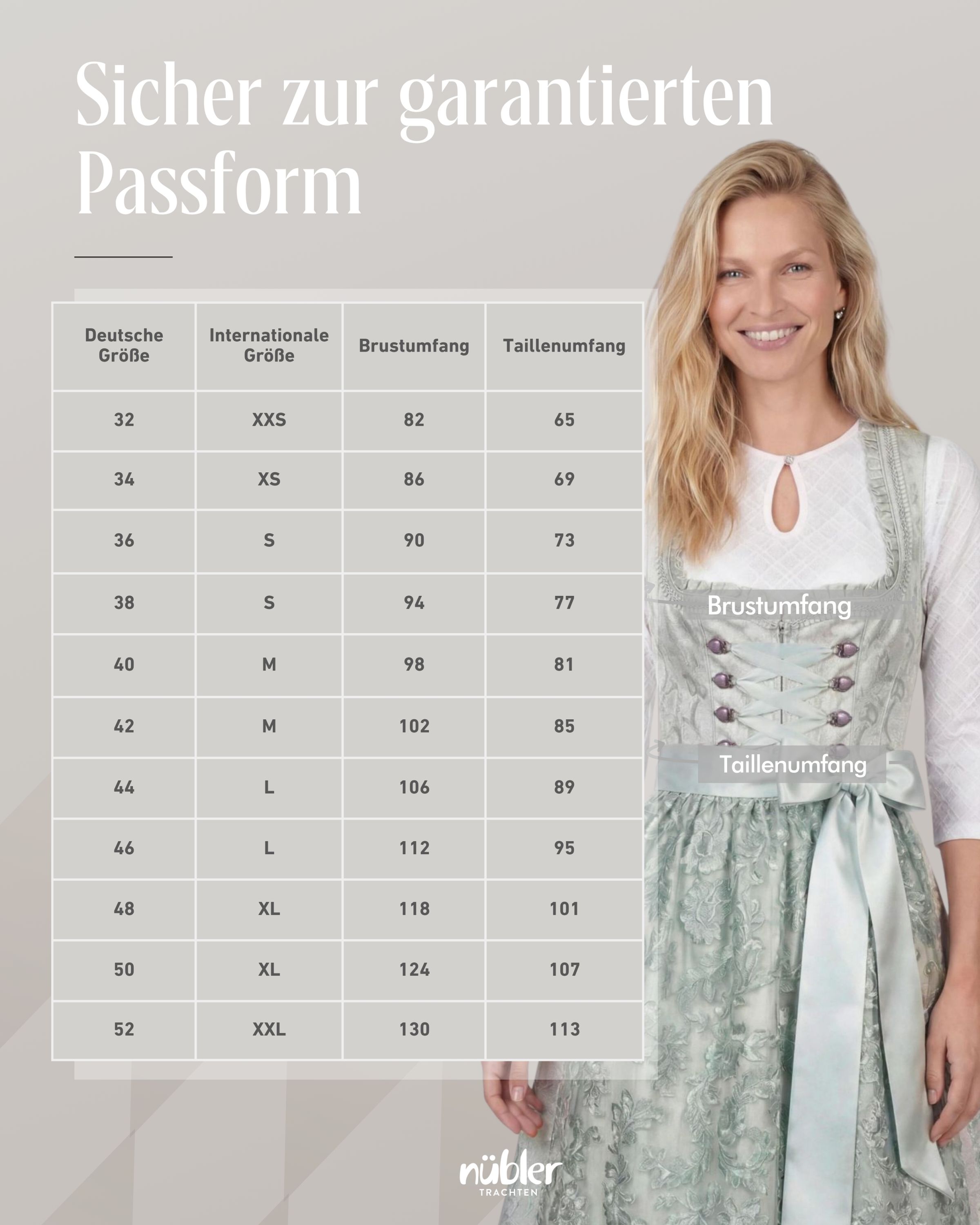 Midi Dirndl Karoline in Mint