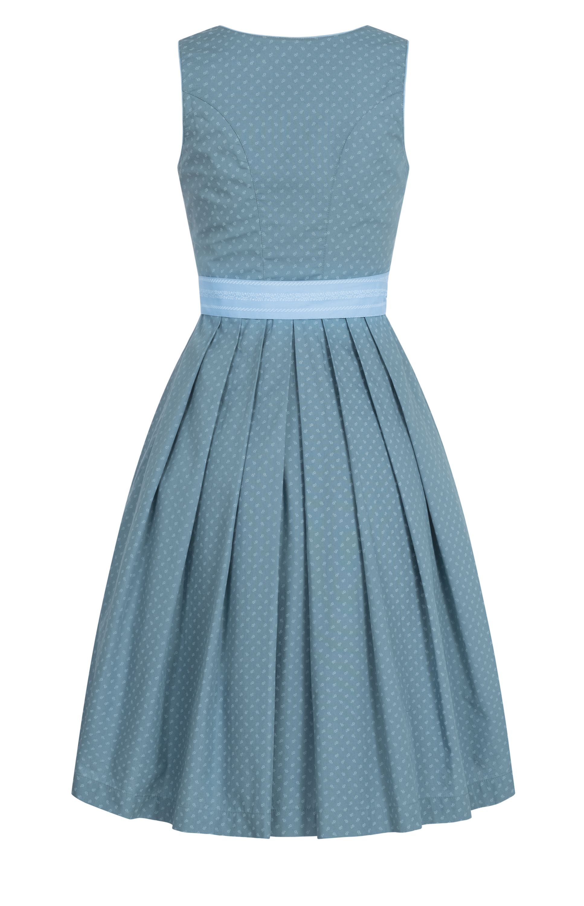 Midi Dirndl Waltraud in Petrol