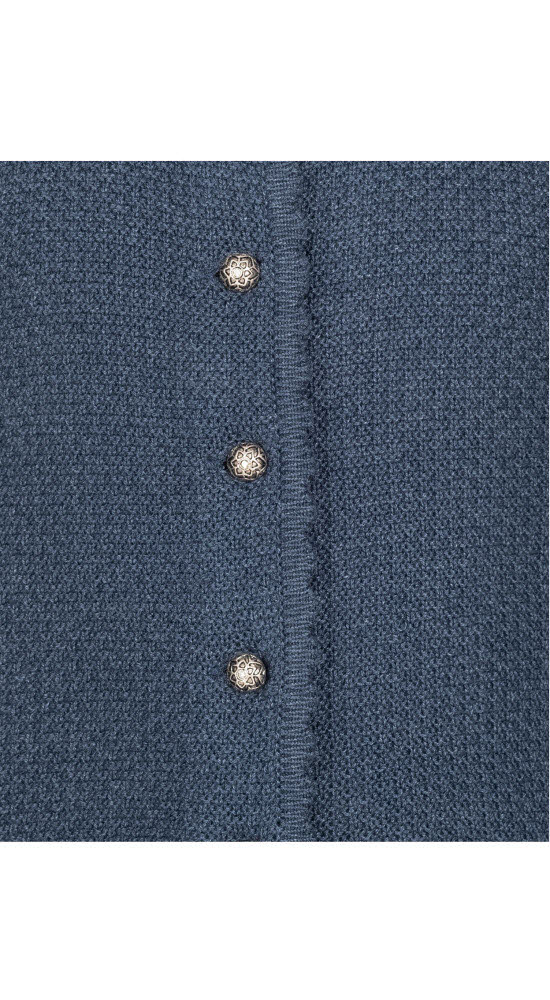 Kinderstrickjacke Yvonne in Blau von Nübler Größe 92