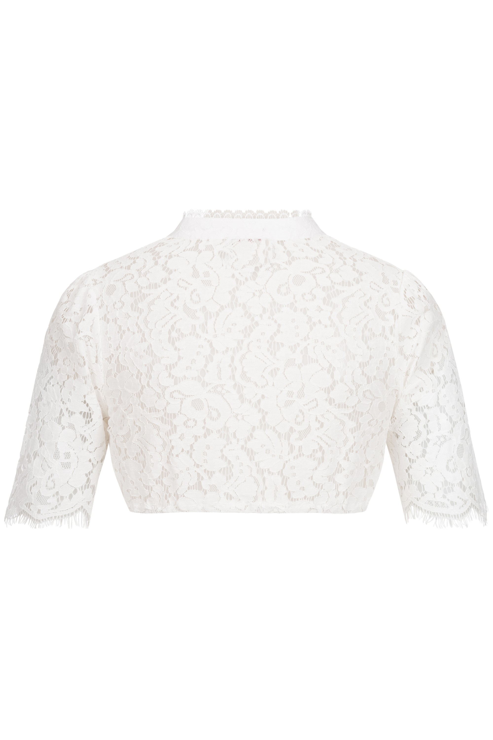 Dirndlbluse Kurzarm Melani in Creme von Nübler