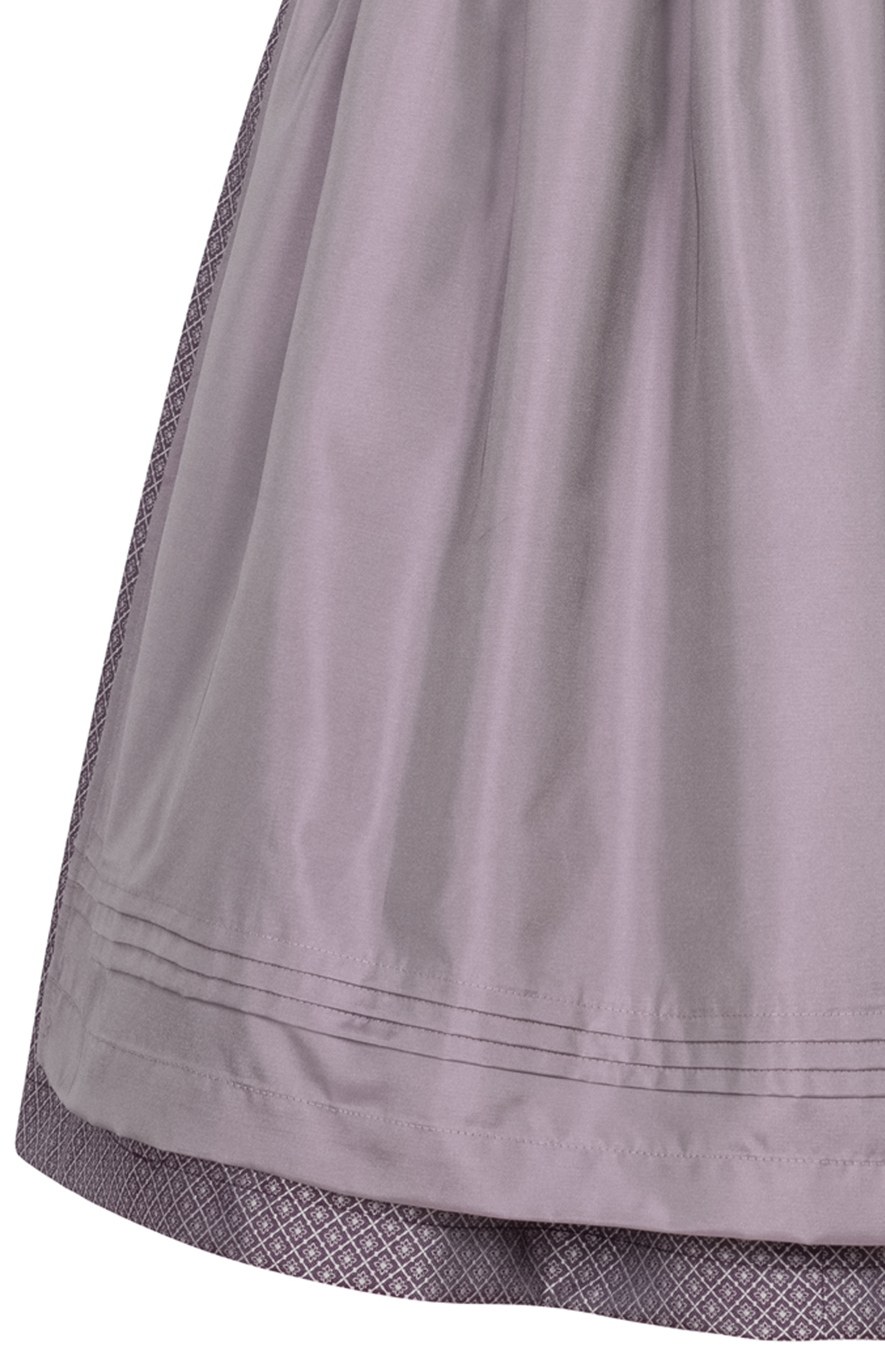 Mididirndl Gavrila in Aubergine von Nübler