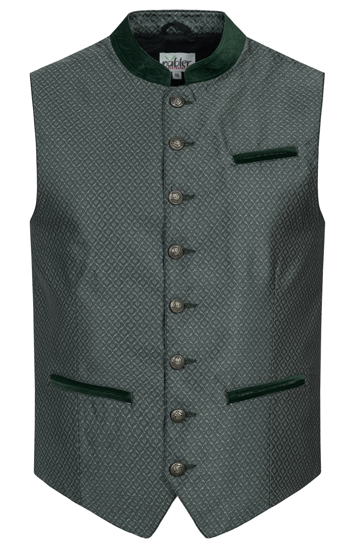 Trachtengilet Egbert in Grün von Nübler